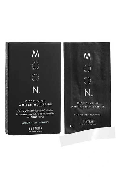 Shop Moon Lunar Peppermint Dissolving Teeth Whitening Strips