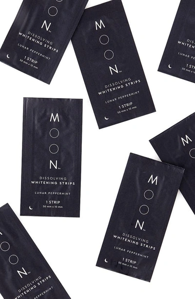 Shop Moon Lunar Peppermint Dissolving Teeth Whitening Strips