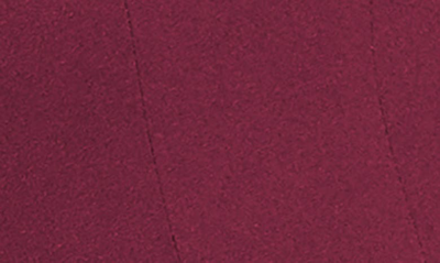 Dress The Population Corey Womens V-neck Midi Fit & Flare Dress In Dark Magenta