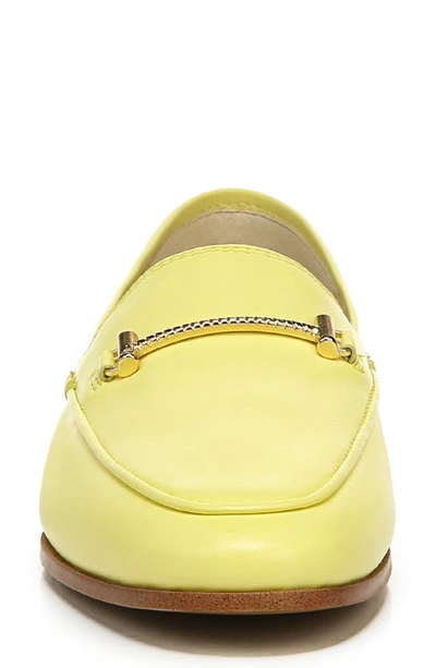 Shop Sam Edelman Lior Loafer In Butter Yellow