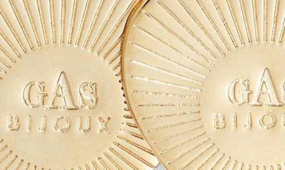 Shop Gas Bijoux Heart Pendant Necklace In Gold