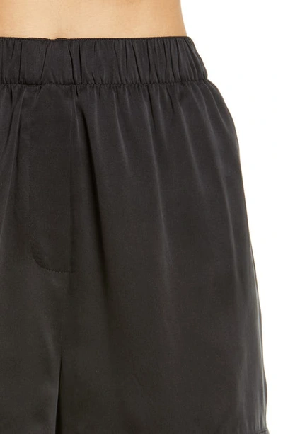 Shop Lunya Washable Silk Boxers In Immersed Black