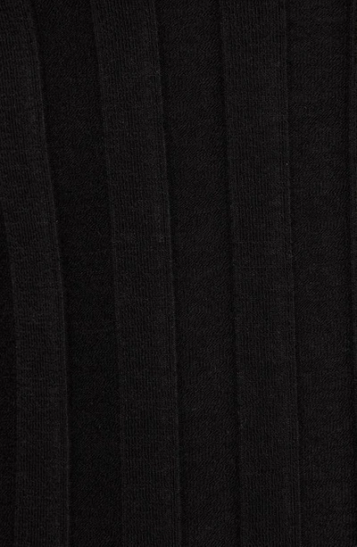 Reformation Libra Turtleneck Mini Dress In Black