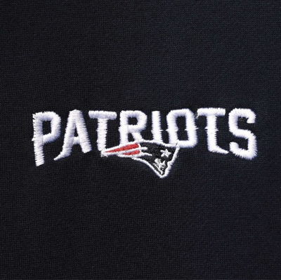 Dunbrooke Navy New England Patriots Craftsman Thermal-lined Full-zip Hoodie In Navy