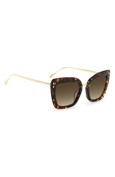 ISABEL MARANT ISABEL MARANT 53MM GRADIENT CAT EYE SUNGLASSES 