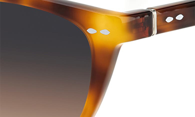 Shop Isabel Marant 58mm Gradient Cat Eye Sunglasses In Havana / Gray Brown