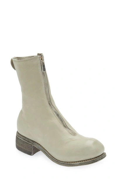 Shop Guidi Front Zip Boot In Co87t Dove Grey