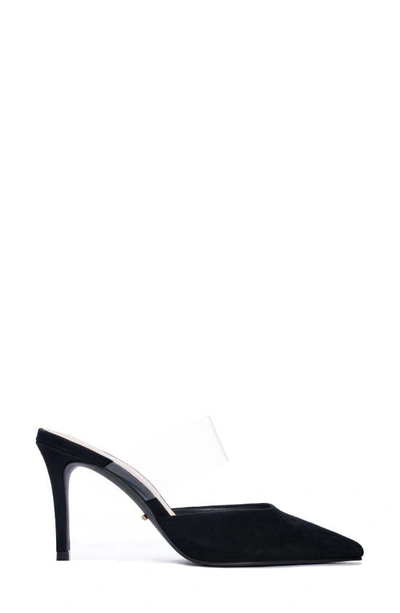 Shop 42 Gold Ronnie Pointed Toe Mule In Black