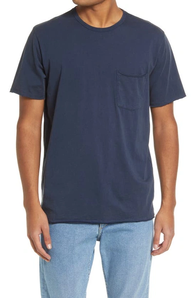 Shop Rag & Bone Miles Organic Cotton Pocket T-shirt In Sal