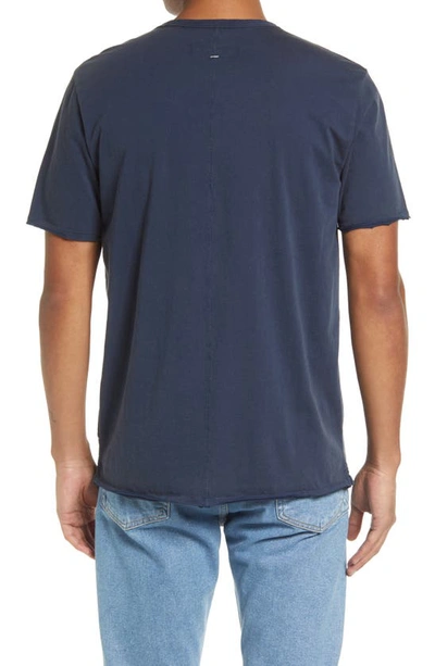 Shop Rag & Bone Miles Organic Cotton Pocket T-shirt In Sal