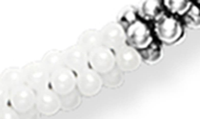 Shop Lagos White Caviar Beaded Necklace