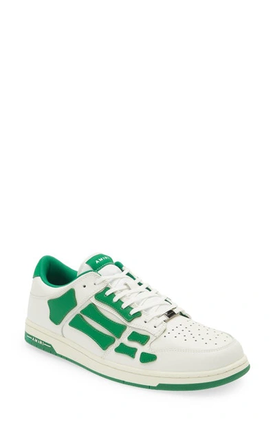 AMIRI MA-1 White / Green Low Top Sneakers - Sneak in Peace