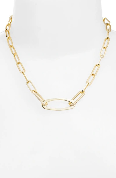 Shop Kendra Scott Adeline Chain Necklace In Gold