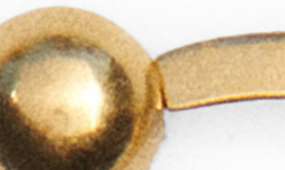 Shop Sophie Buhai Large Ridge Hoop Earrings In 18k Gold Vermeil