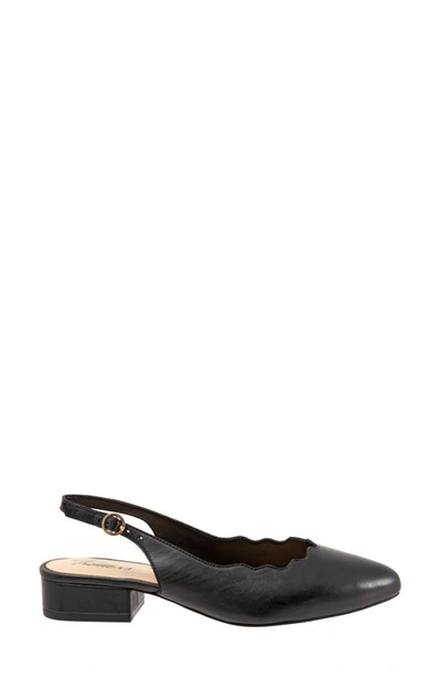Trotters Joselyn Slingback In Black