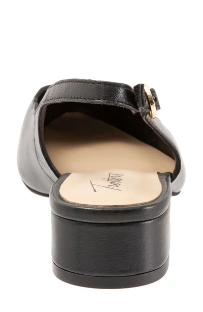 Trotters Joselyn Slingback In Black