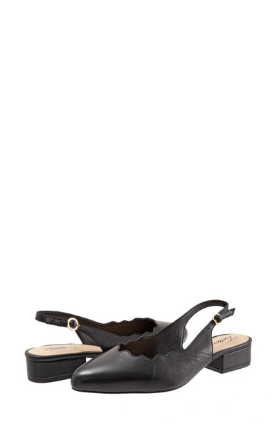 Trotters Joselyn Slingback In Black