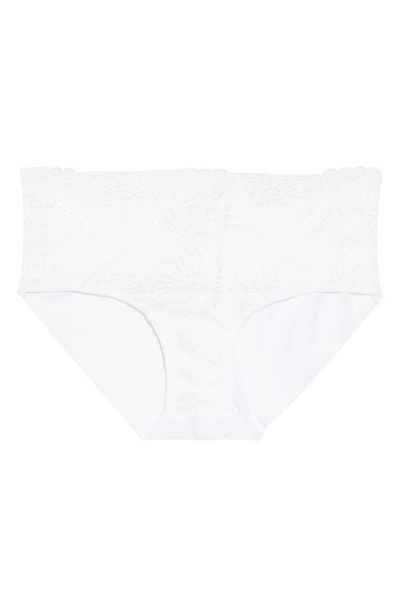 Shop Commando Butter Lace Hipster Briefs In White