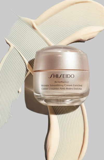 Shop Shiseido Benefiance Wrinkle Smoothing Cream Enriched, 2.5 oz