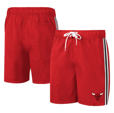 Shop G-iii Sports By Carl Banks Red Chicago Bulls Sand Beach Volley Swim Shorts