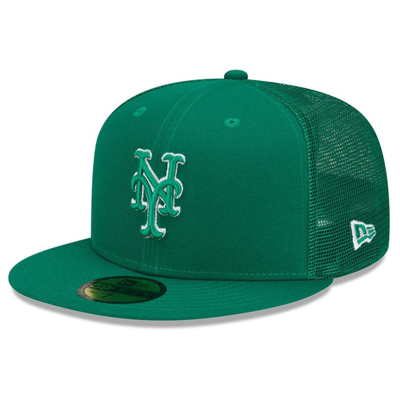 Shop New Era Green New York Mets 2022 St. Patrick's Day 59fifty Fitted Hat