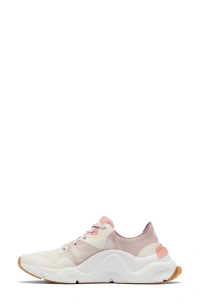 Shop Sorel Kinetic Rnegd Float Sneaker In Chalk Eraser Pink