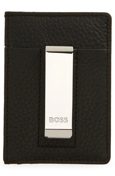 Shop Hugo Boss Crosstown Money Clip In Black