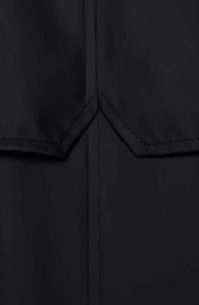 Shop Rains String Waterproof Jacket In Black