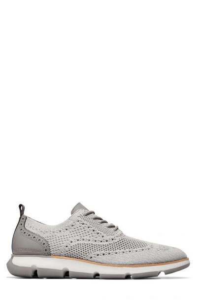 Shop Cole Haan 4.zerogrand Stitchlite Oxford In Cool Gray