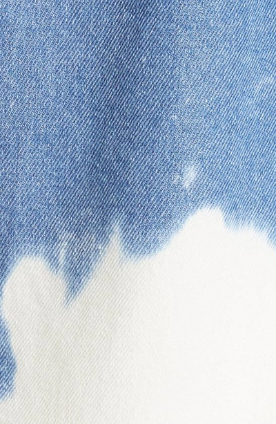Rails Turner Bleach Denim Button-up Shirt In Bleached Denim