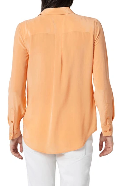 Shop Equipment Signature Silk Button-up Shirt In Cpr Tn