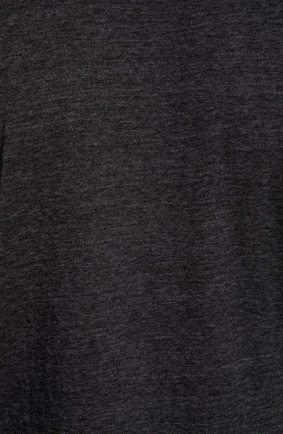 Shop Goodlife Tri-blend Long Sleeve Scallop Crew T-shirt In Black
