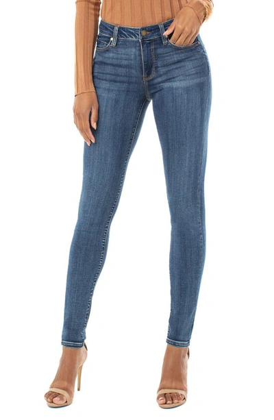 Shop Liverpool Los Angeles  Abby Skinny Jeans In Victory