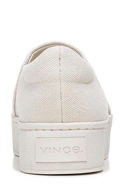 Shop Vince Warren Platform Sneaker In Moonlight