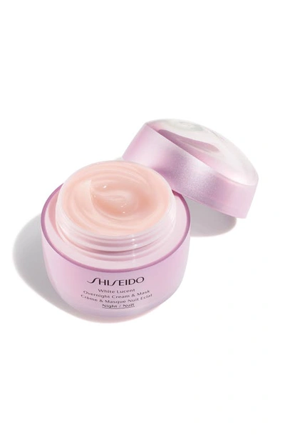 Shiseido White Lucent Overnight Cream & Mask, 2.6 Oz.