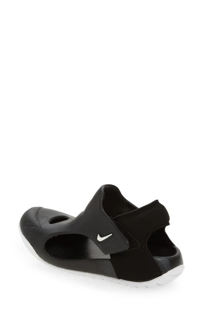 Nike Sunray Protect 3 Little Kids' Sandals In Black/white | ModeSens