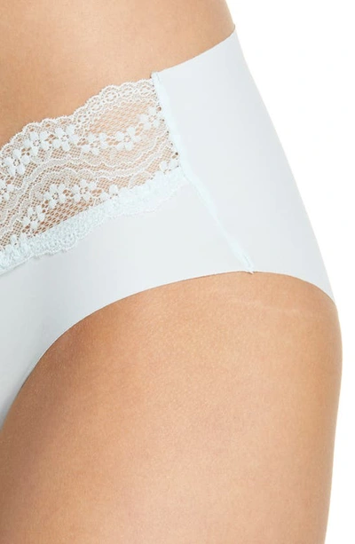 B.tempt'd By Wacoal B.bare Hipster Panties In Saltwater Slide