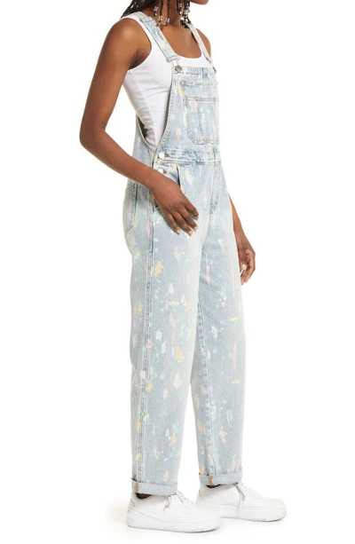 NORDSTROM CRISTINA MARTINEZ COTTON DENIM OVERALLS 