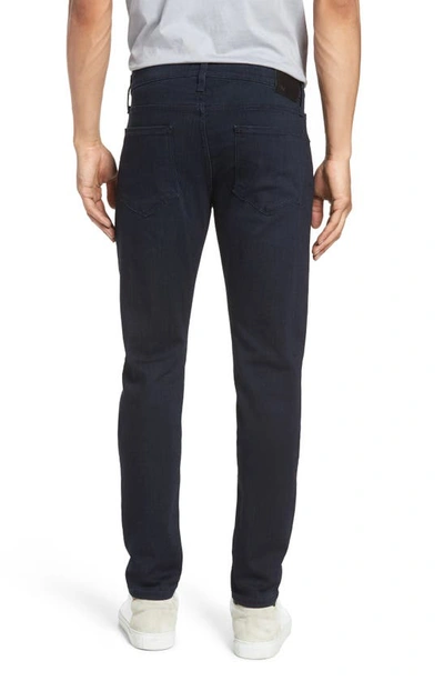 Paige Croft Skinny Fit Jeans In Inkwell In Inkwell