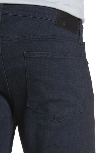 Paige Croft Skinny Fit Jeans In Inkwell In Inkwell