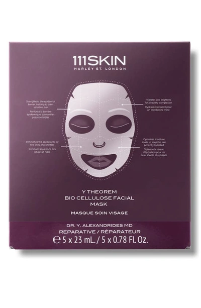 111skin Y Theorem Bio Cellulose Facial Mask Box 5 X 23ml