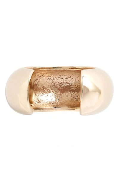 Zoë Chicco 14k Gold Thick Round Ear Cuff In Yellow Gold
