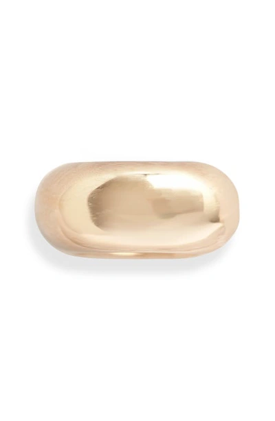 Zoë Chicco 14k Gold Thick Round Ear Cuff In Yellow Gold