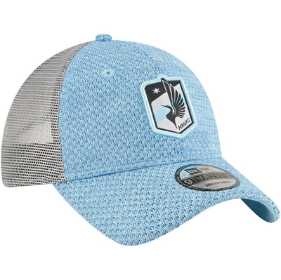 Shop New Era Light Blue Minnesota United Fc Kick Off 9twenty Trucker Snapback Hat