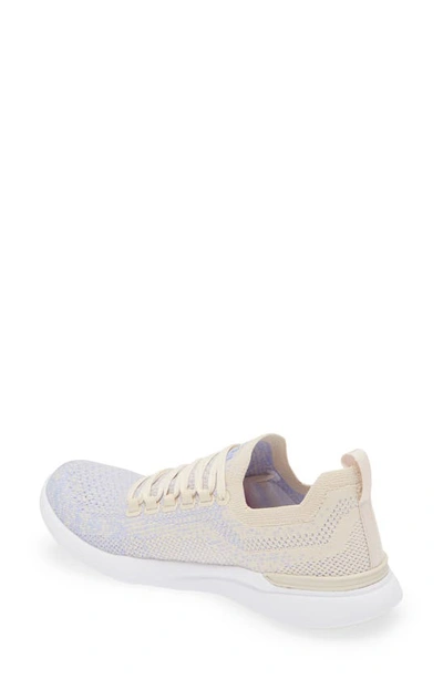 Apl Athletic Propulsion Labs Techloom Breeze Knit Running Shoe In Beach / Bellflower / Ombre