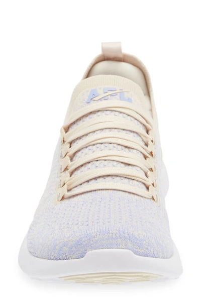 Apl Athletic Propulsion Labs Techloom Breeze Knit Running Shoe In Beach / Bellflower / Ombre