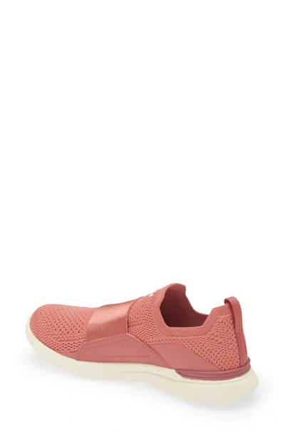 Apl Athletic Propulsion Labs Techloom Bliss Knit Running Shoe In Cedar / Pristine