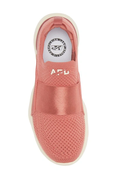 Apl Athletic Propulsion Labs Techloom Bliss Knit Running Shoe In Cedar / Pristine