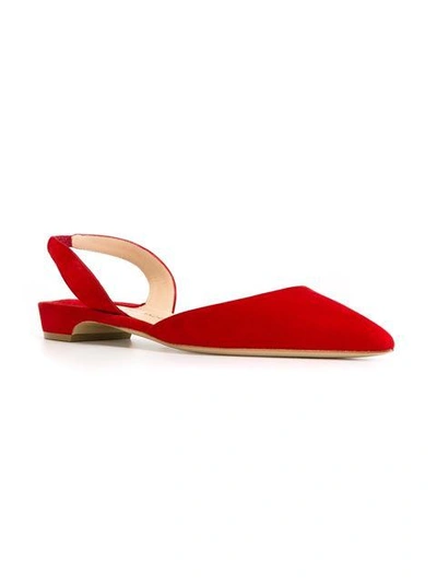 Shop Paul Andrew 'rhea' Slingback Ballerinas