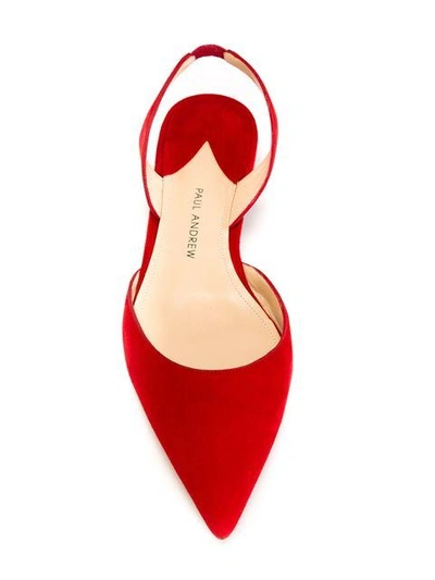 Shop Paul Andrew 'rhea' Slingback Ballerinas